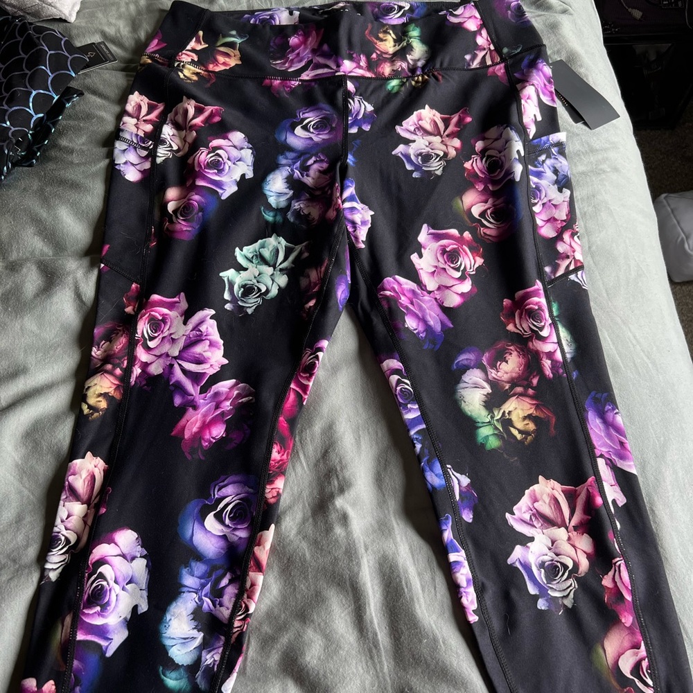 Torrid Floral Active Leggings